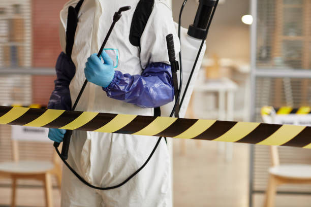 Professional Biohazard technician working in Villa Grande, CA